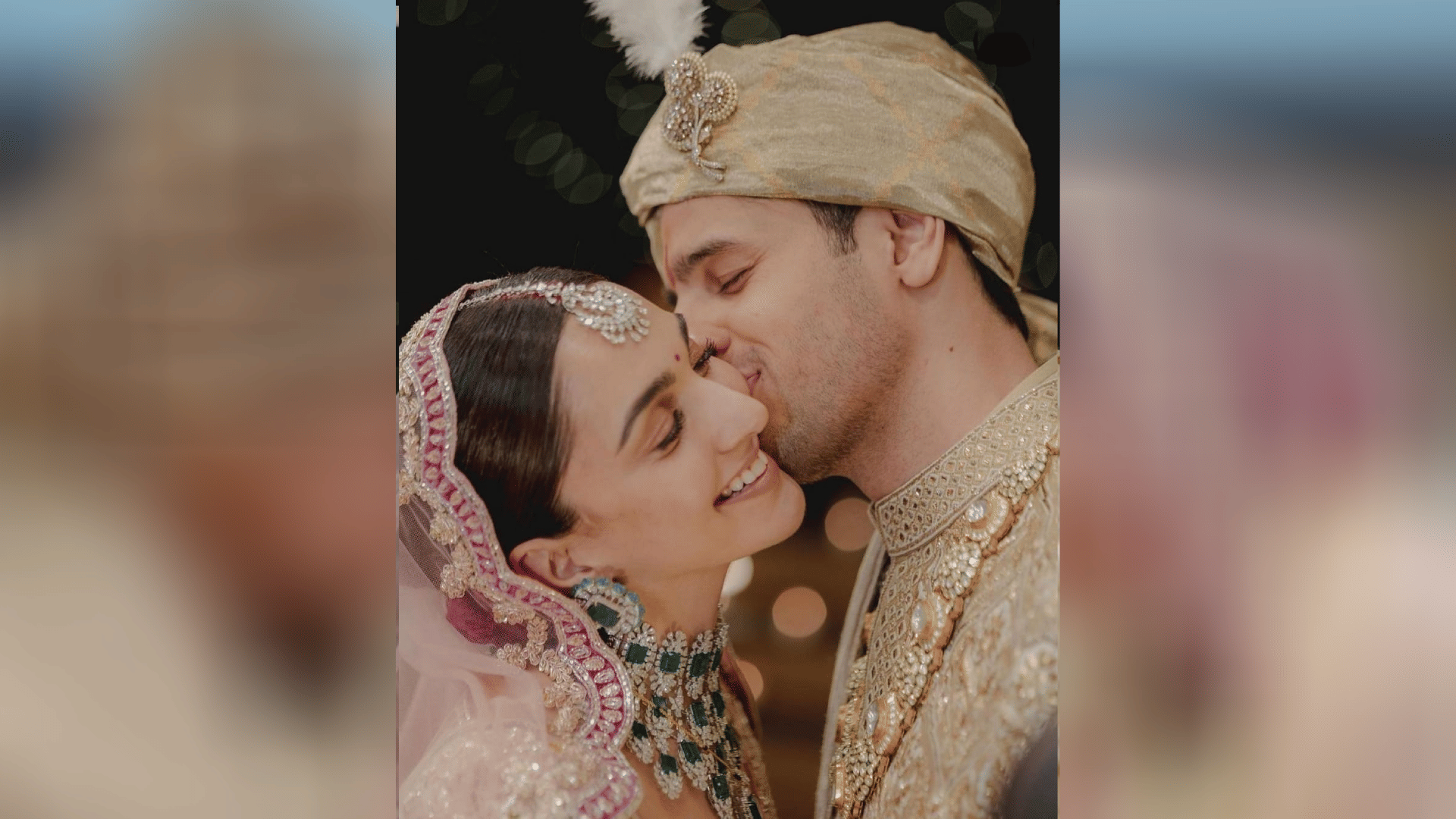 Sidharth Malhotra and Kiara Advani Wedding pictures is most liked in Instagram