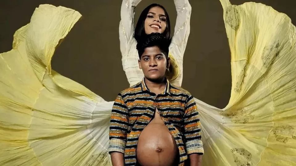 Trans couple blessed with baby in Kerala