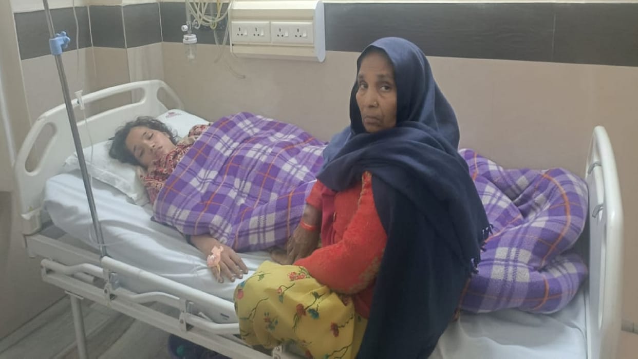police raided victims house After court rebuke, , woman jumped from roof