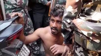 बाइक चोर को पकड़ा
