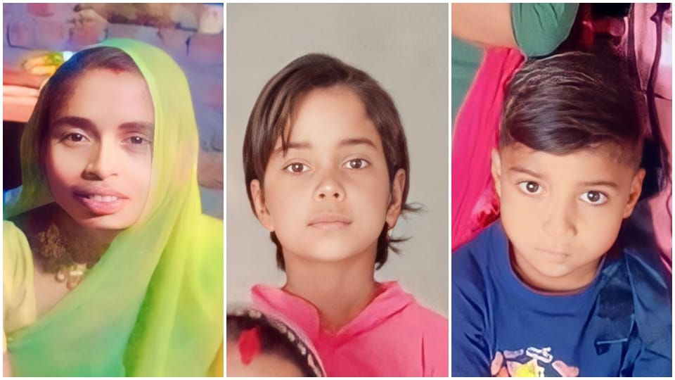 Car overturns in Ajmer mother and two children killed and two injured