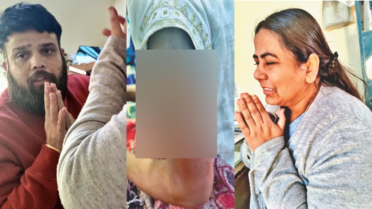 Couple burns minor maid with hot tongs in Gurugram