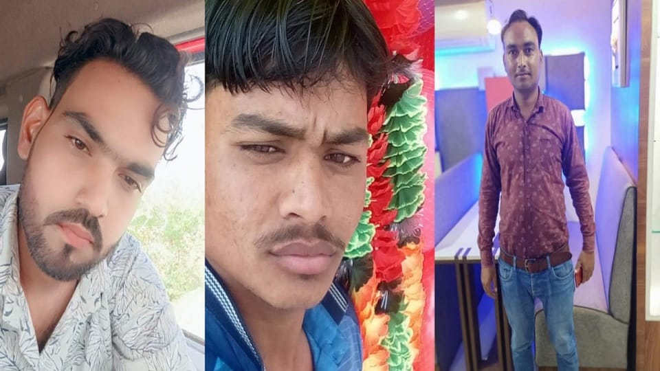 Car rammed into tanker from behind killed three youths and injured two