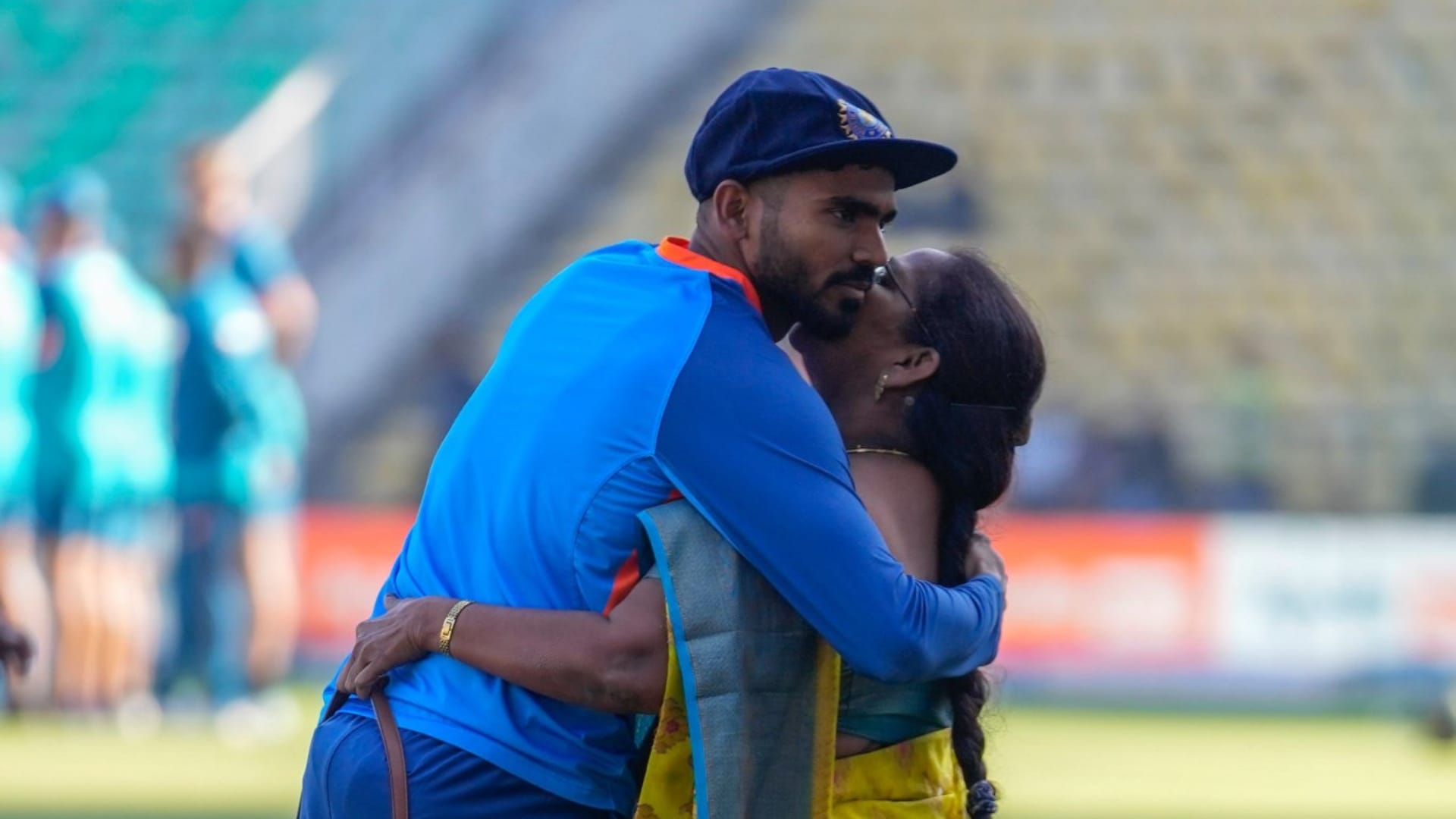 IND VS AUS KS Bharat life story cricket career from Andhra to Team India parents name tattoo on bharat chest