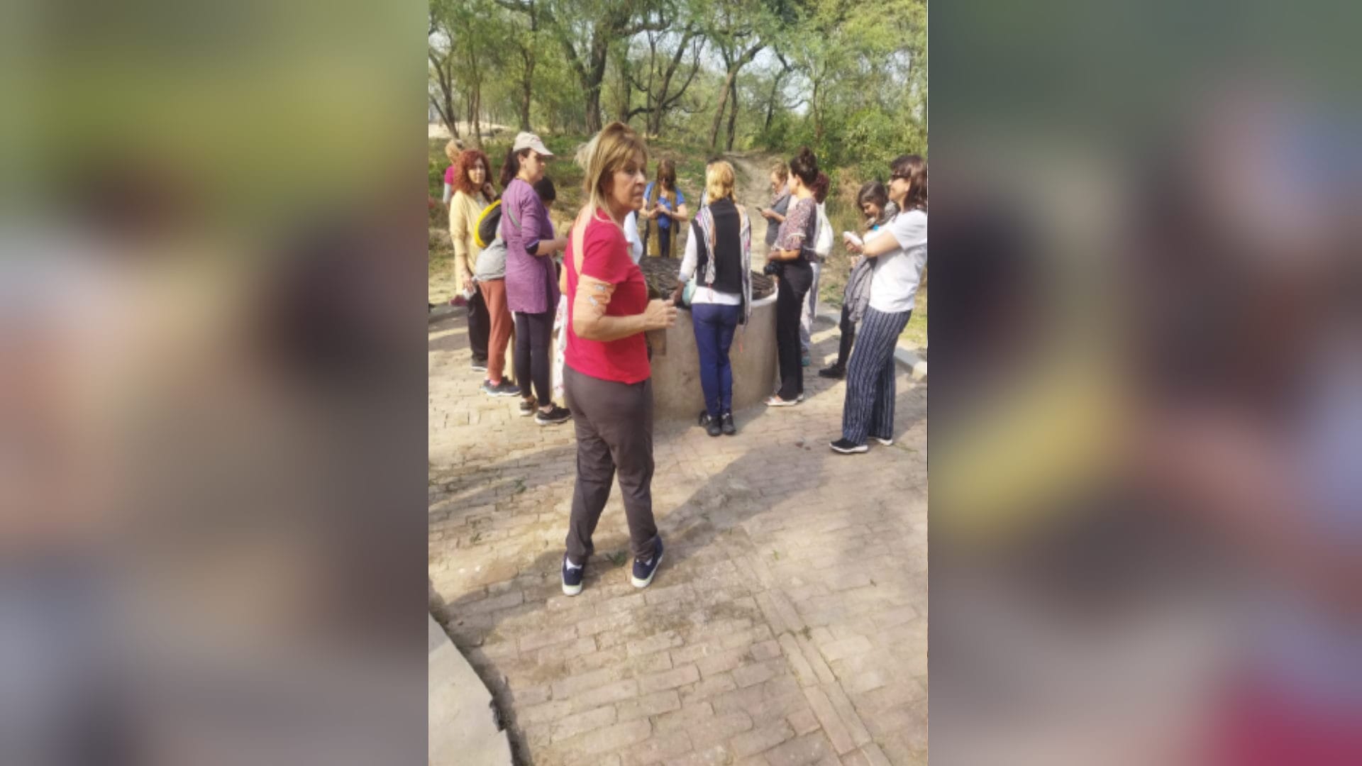Meerut: A group of tourists reached Hastinapur from Argentina and knowing history said India is the great