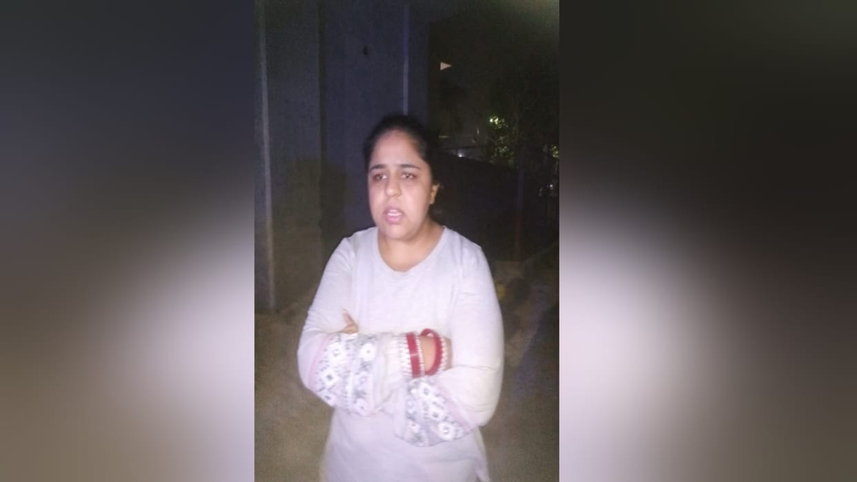 Meerut: miscreants looted a woman during checking by ADG with SSP and SP city