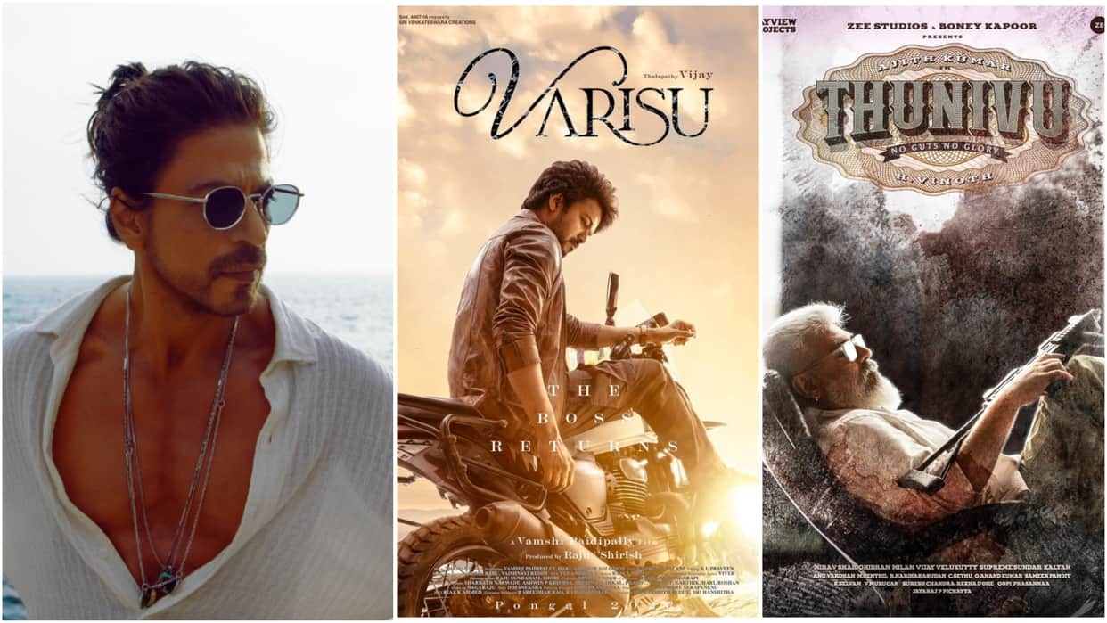Box Office Report Shahrukh Khan Pathaan Day 15 Varisu Thunivu Collection on wednesday