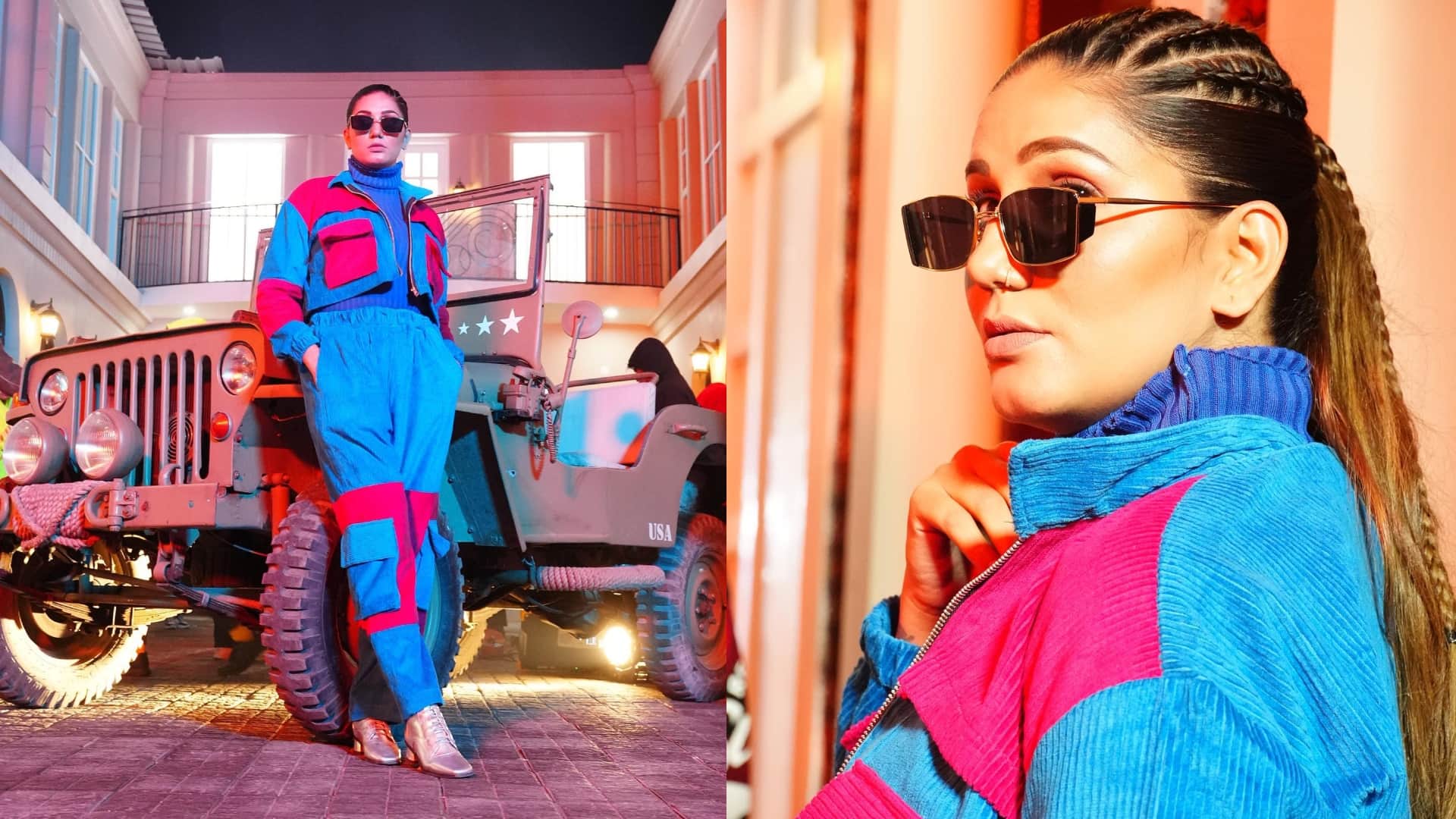 western look of haryanvi dancer Sapna Choudhary see photos here