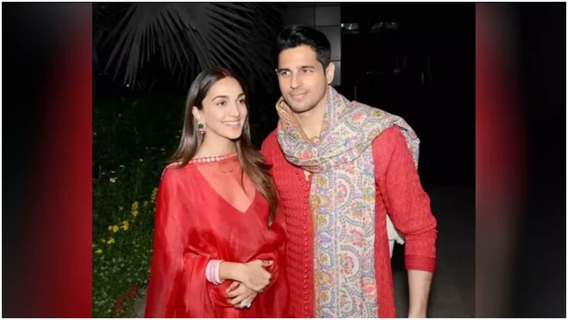 Sidharth malhotra Kiara Advani give reception party in delhi after wedding photo goes viral on social media