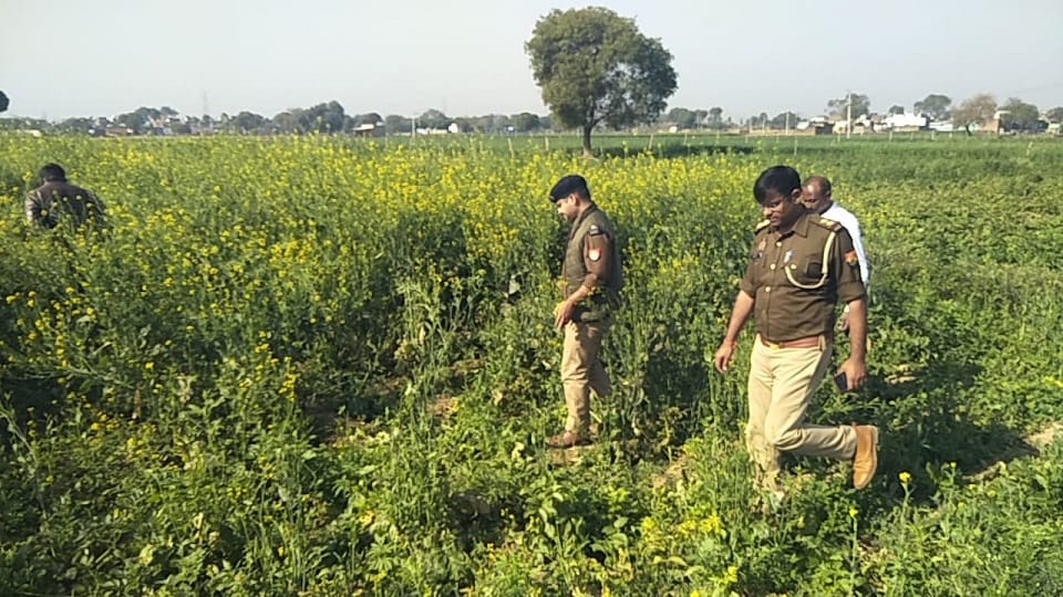 dead body of the missing girl was found lying in the field