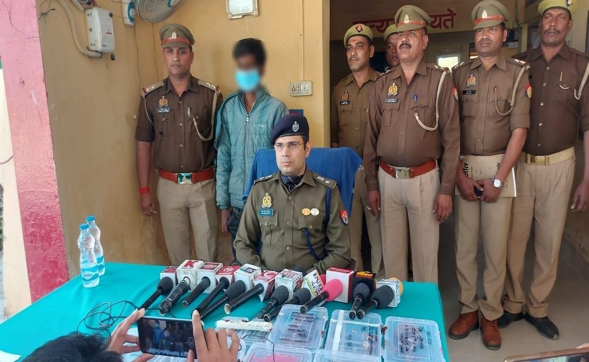 son stole precious idols from temple for mother treatment in ballia