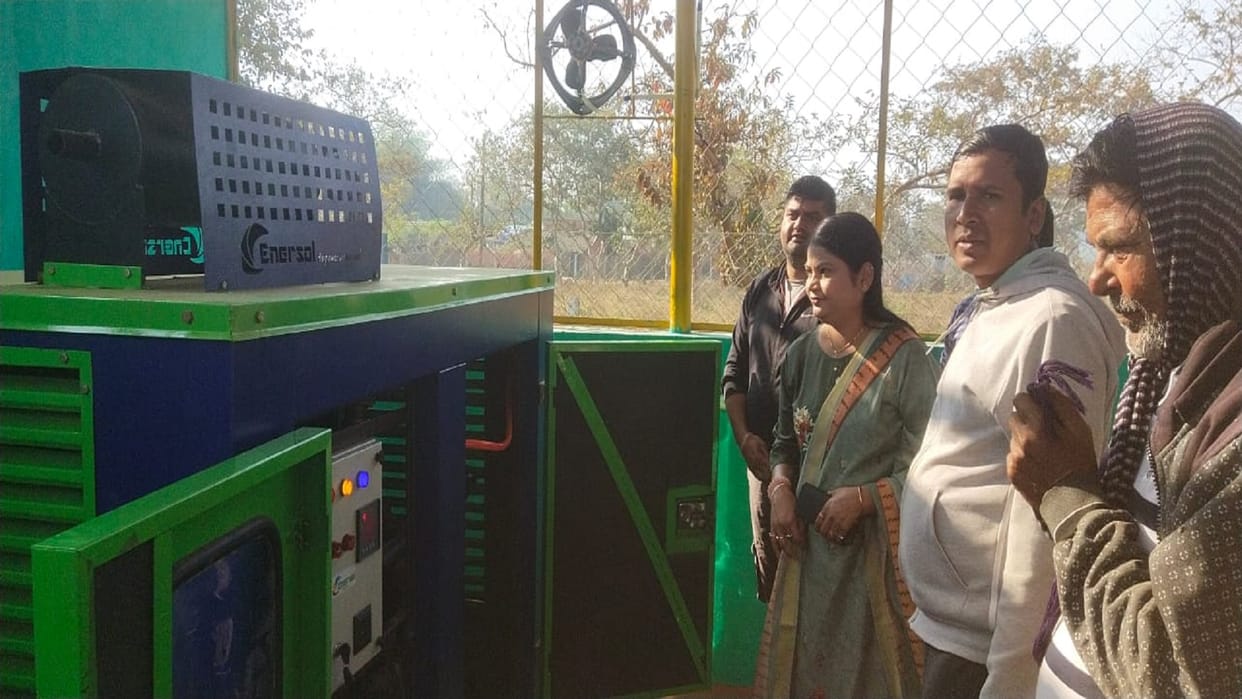 Jagdalpur Electricity generation from cow dung started