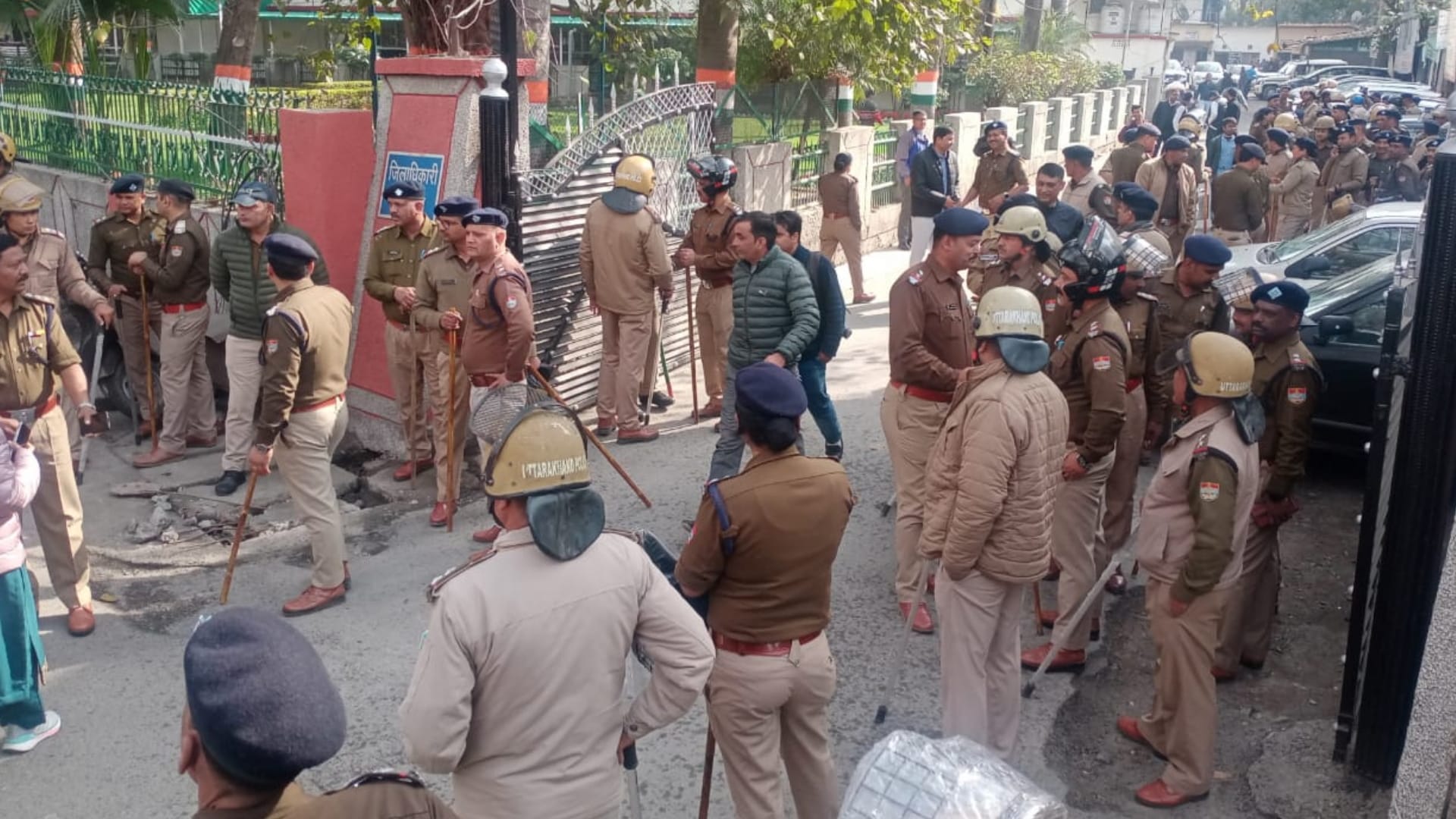 Dehradun LathiCharge External elements provoked youth also funded freeze a bank account Uttarakkhand news