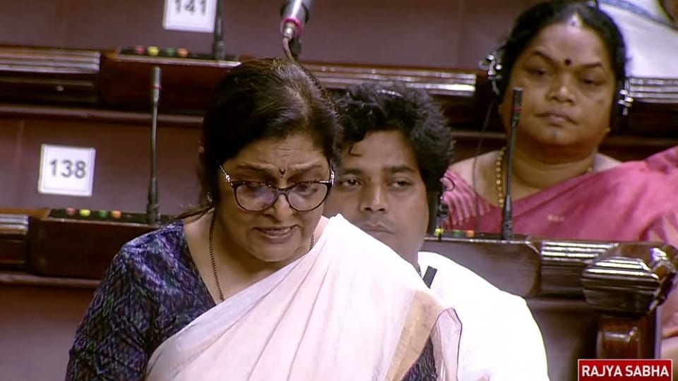 Congress member Rajani Patil suspended from Rajya Sabha for current session for recording House Proceedings