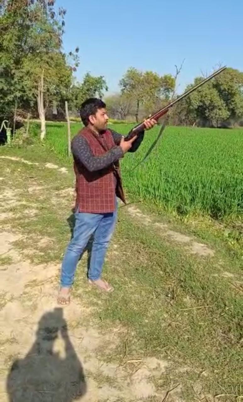 joy from father-in-law's gun
