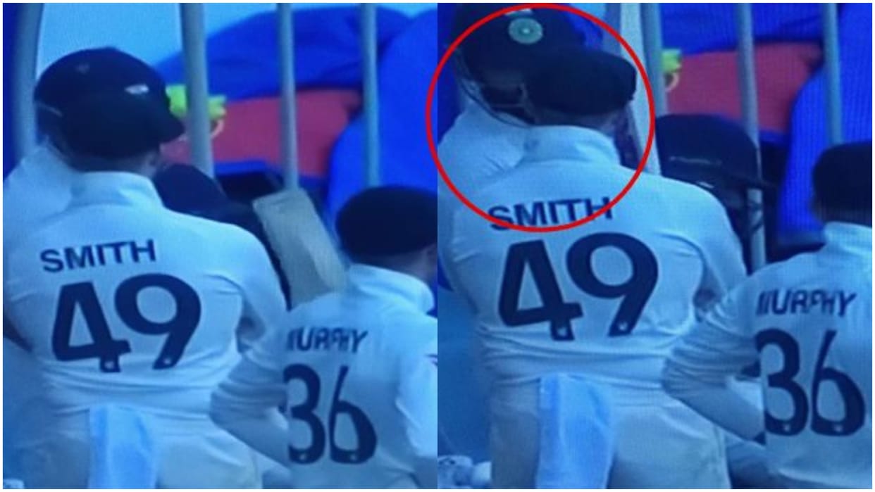 IND vs AUS: Australian players arrived in Team India dug out, Kohli showed bat to Steve Smith Usman Khwaja