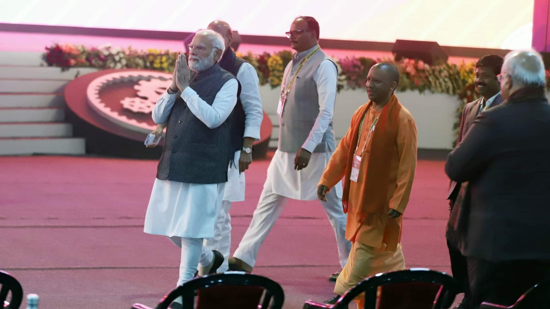 Pics of UP Global Investors Summit 2023.