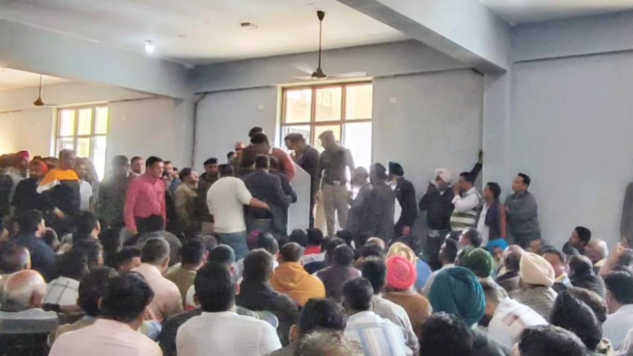 Solan News: nalagarh truck union meeting for adhyaksh election