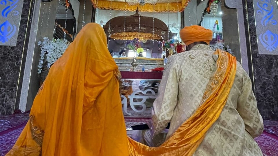 Waris Punjab De head Amritpal Singh tied knot with Kirandeep Kaur from England