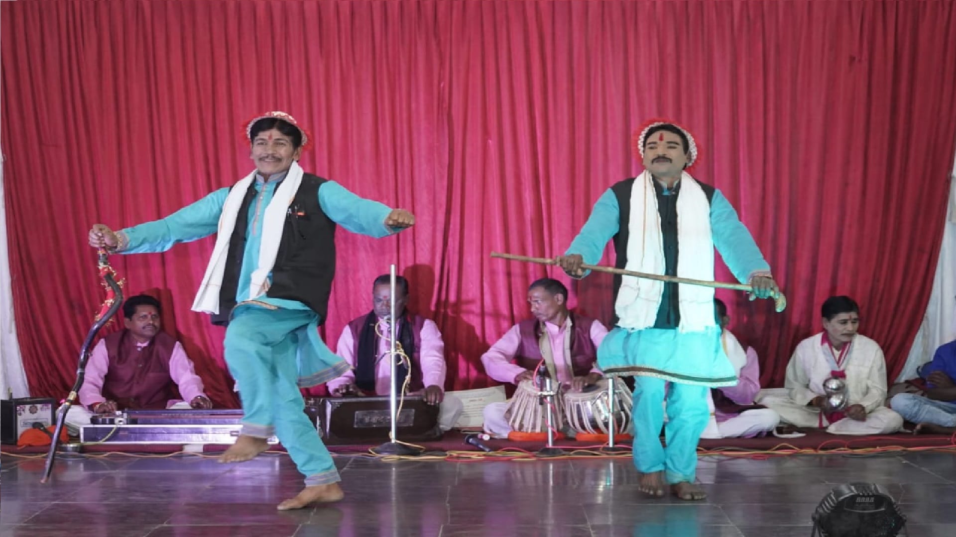 Jhoot Ke Daur: Nacha-Gammat workshop in ratanpur bilaspur