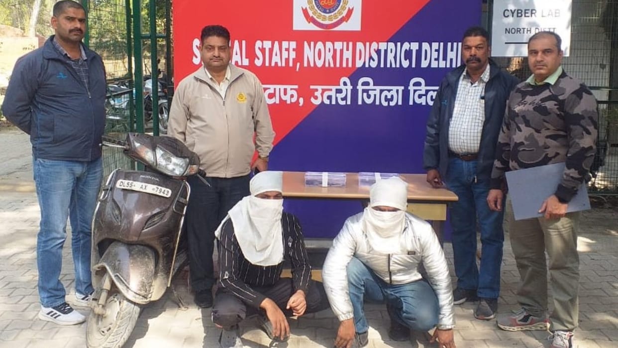 Delhi police arrested two for firing on house of kinnar guru payal five were accused