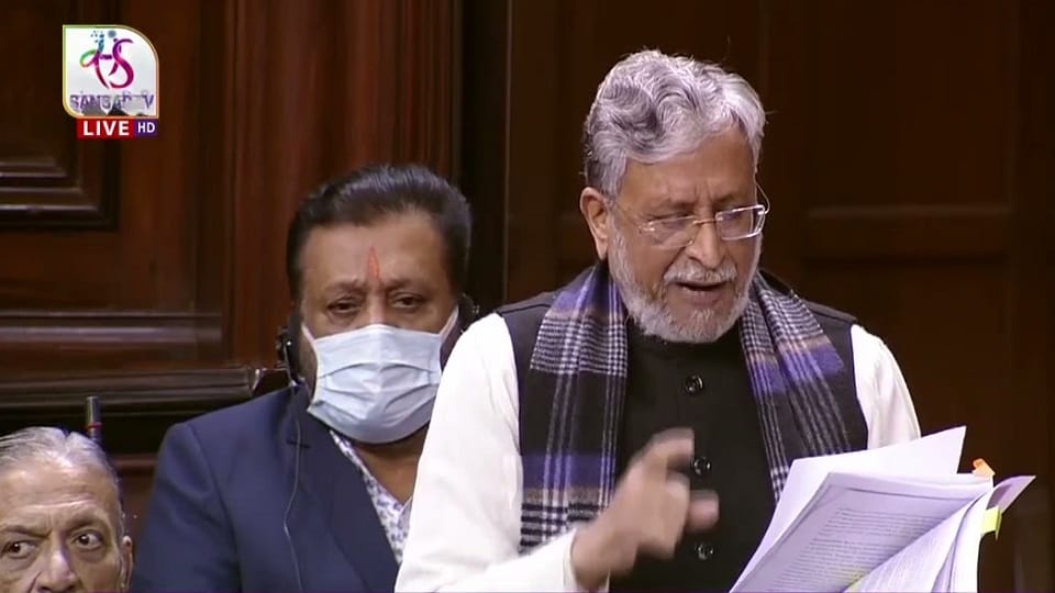 Sushil Modi Says, Facebook, Google should be made to share advertising revenue with Indian Media