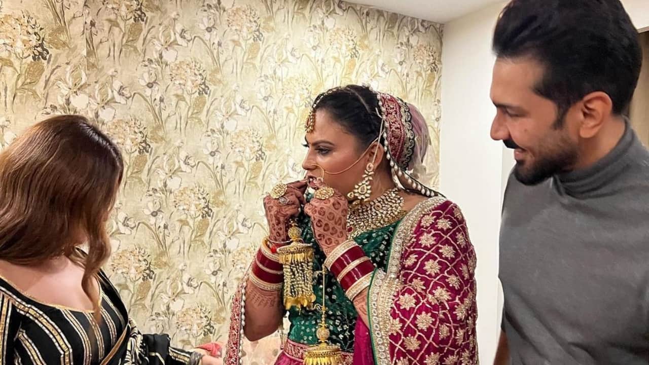 chak de india actress tanya abrol married to Ashish Verma rubina dilaik abhinav shukla attend her wedding