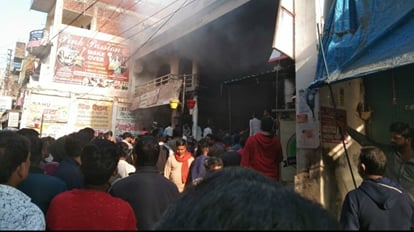 Gorakhpur News: गोरखपुर के गोला बाजार में लगी भयंकर आग, छह घंटे में किया गया काबू, लाखों रुपये का हुआ नुकसान गोला बाजार में लगी आग।