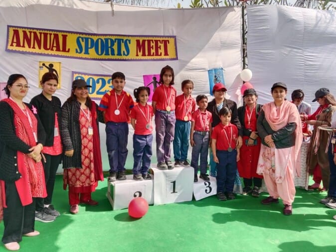 पानीपतखेलों में विद्यार्थियों ने दिखाया हुनर Students Showed Their