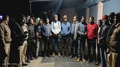 शिक्षकों का प्रदर्शन