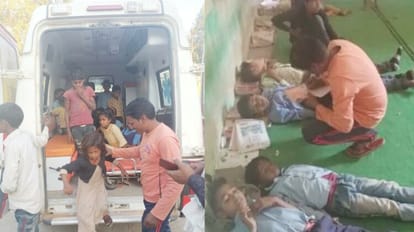 गोली खाने से बच्चों की हालत हुई खराब