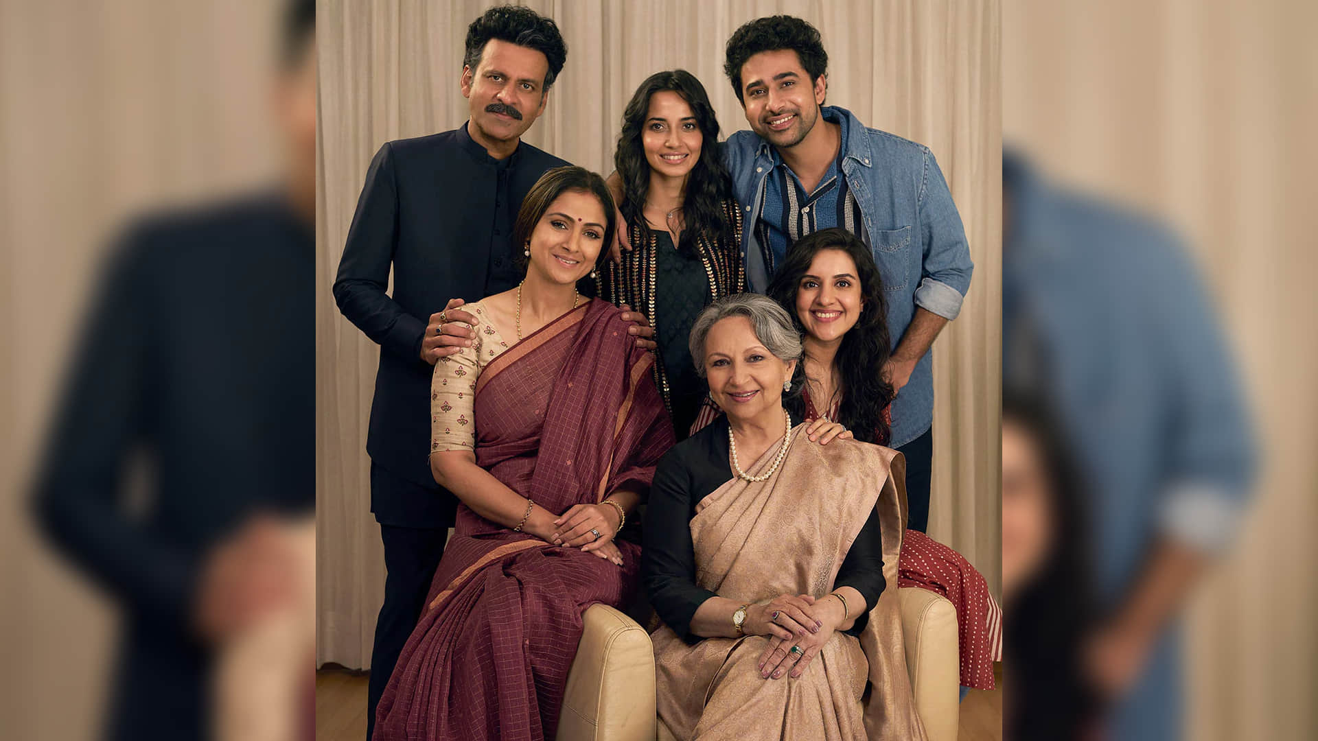 Gulmohar Release Date Announced starring sharmila tagore manoj bajpayee simran bagga Disney plus Hotstar
