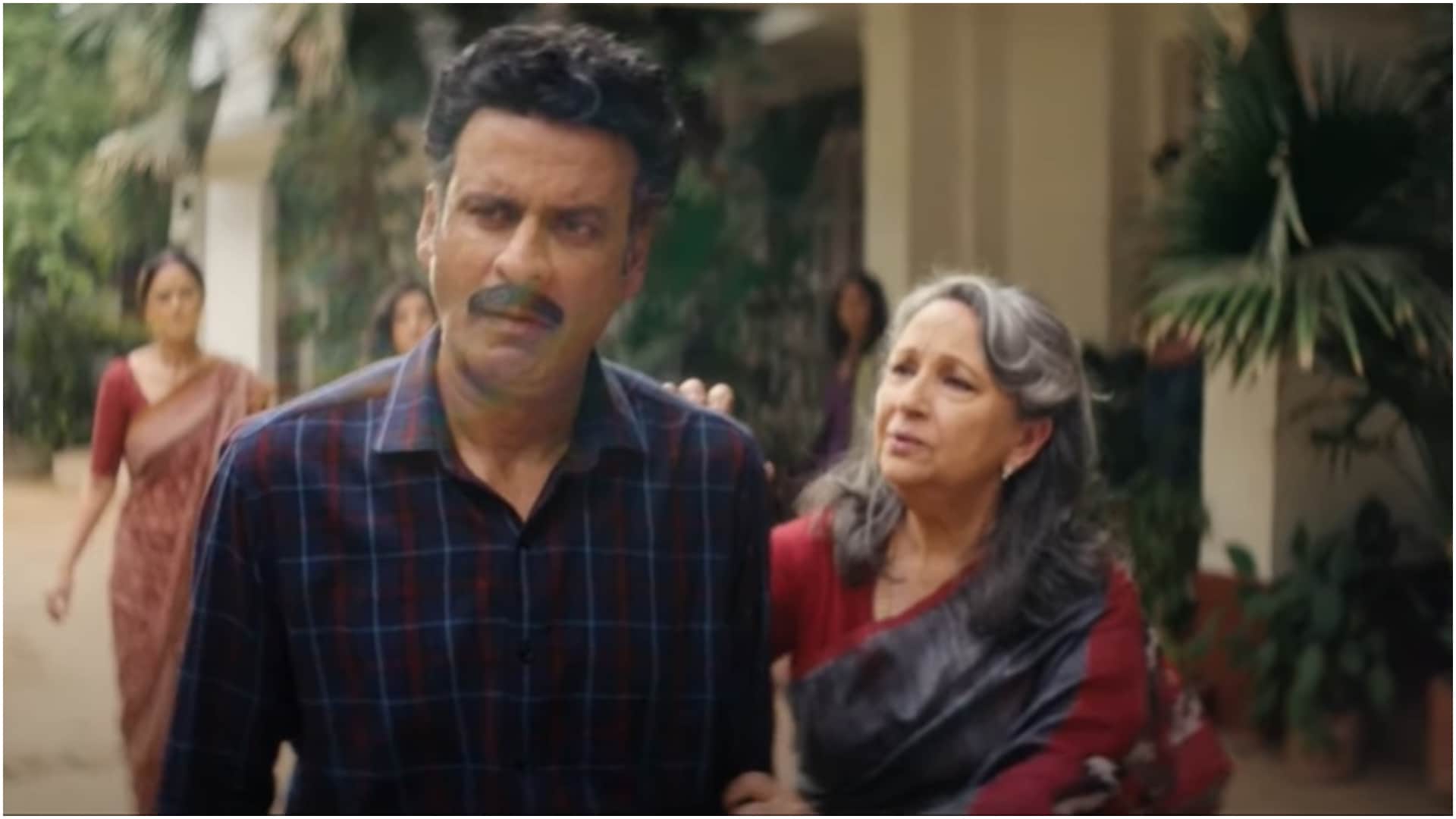 Gulmohar Release Date Announced starring sharmila tagore manoj bajpayee simran bagga Disney plus Hotstar