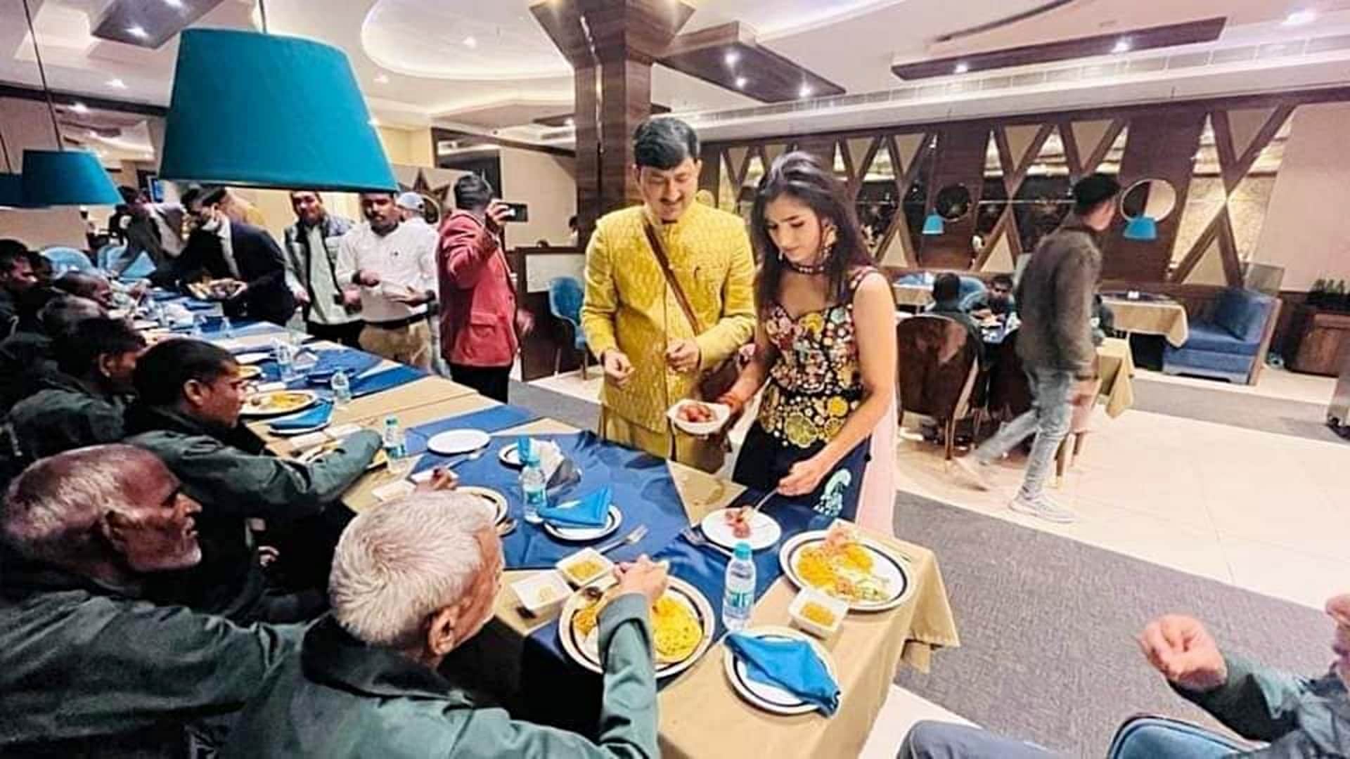 Gwalior ias kishor kanyal wins poor people heart invite them on shahi lunch in 3 star hotel look at emotional