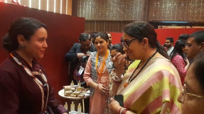 there was brainstorm on women consciousness empowerment On first day of beginning of G-20 conference in Agra