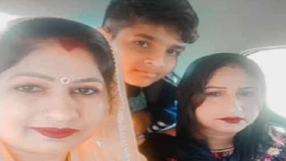 Funeral of two children including two women who lost their lives in road accident