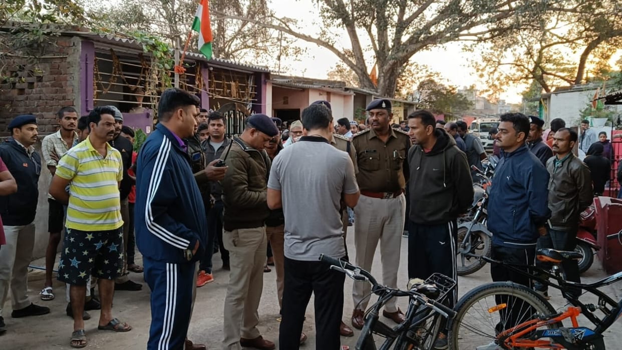 Bhilai Crime News: Young Man Killed His Wife And Three Daughters With A Sword
