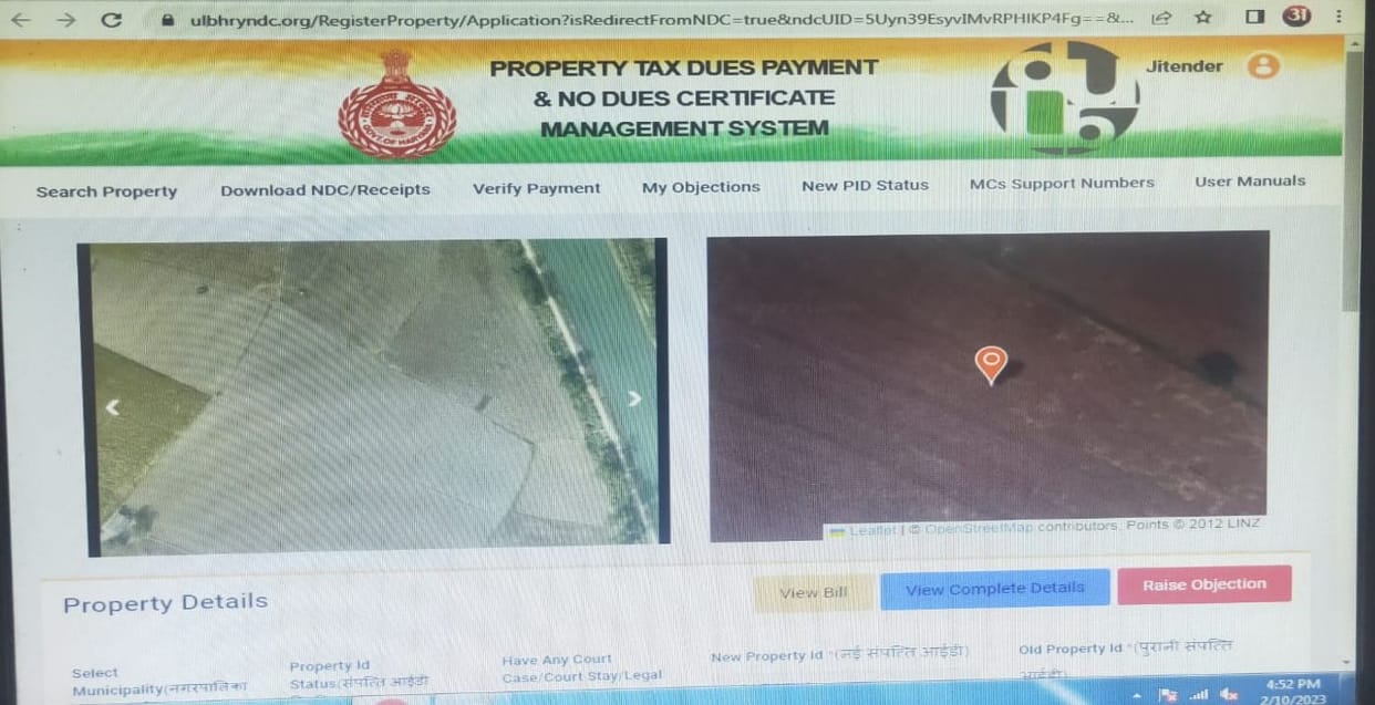 Corporation created property ID of farm barns, Panipat