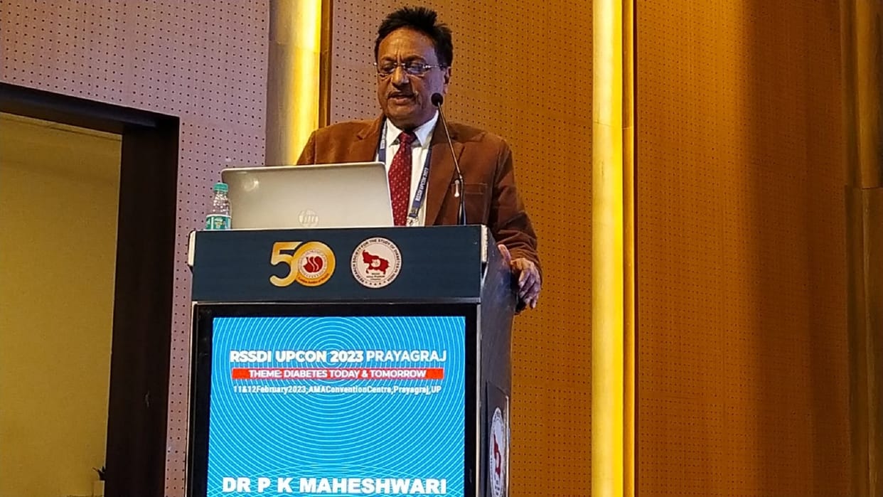 Dr. PK Maheshwari said- BP and sugar make home in the body due to irregular routine and stress