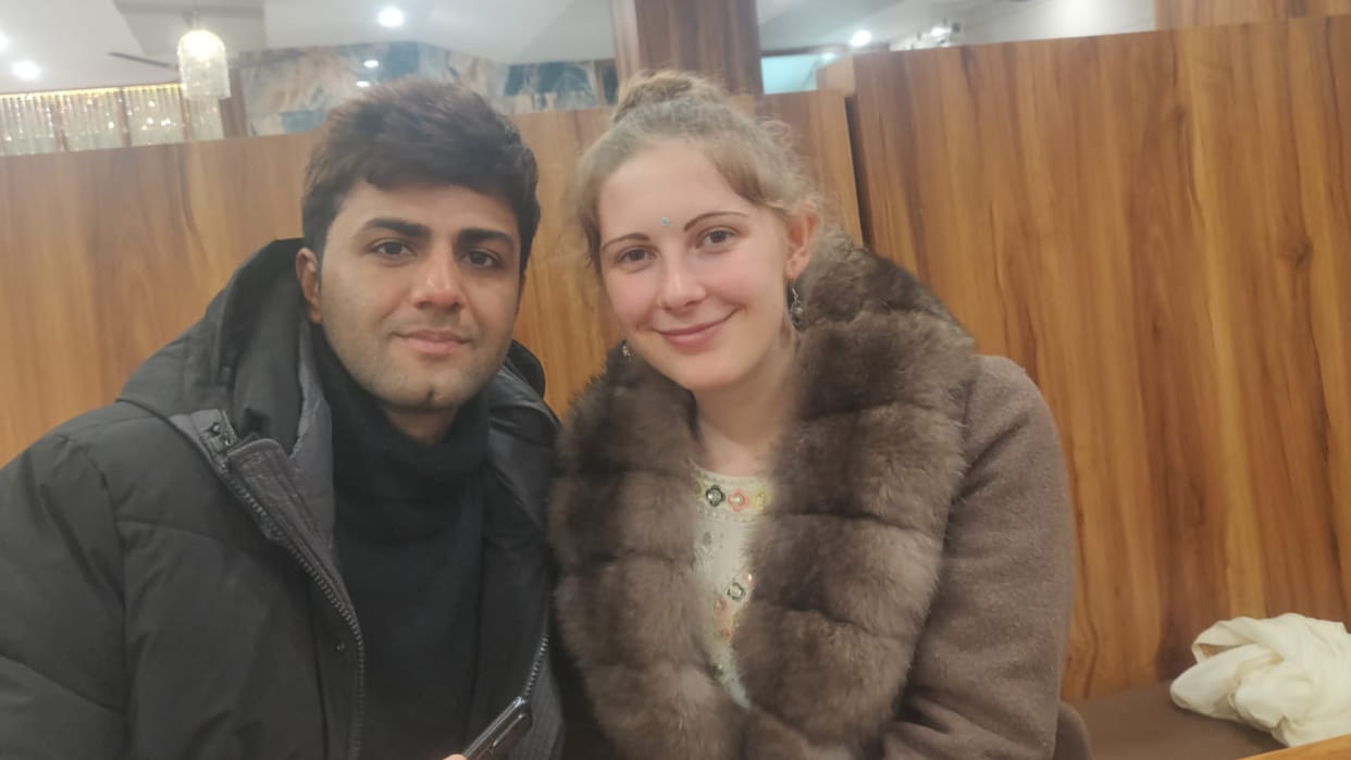 German girl made love marriage with  youth of Sonipat