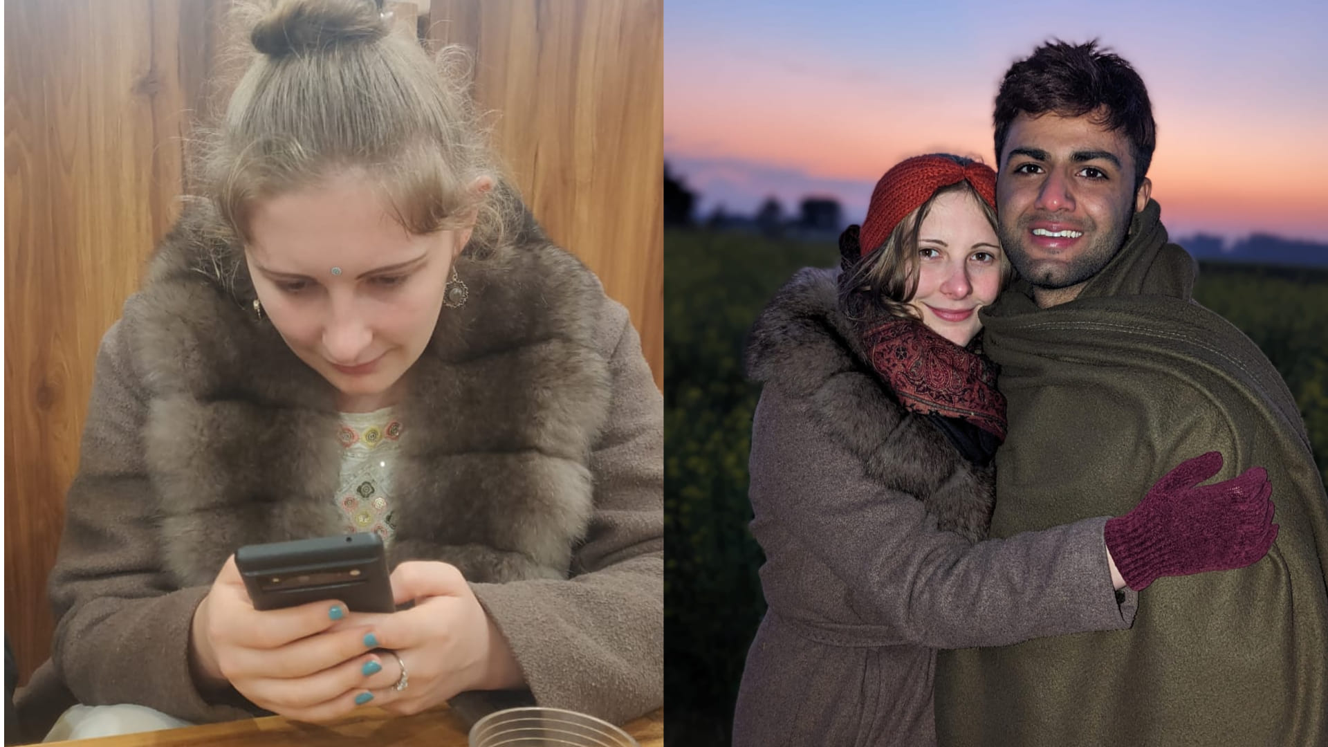 German girl made love marriage with  youth of Sonipat