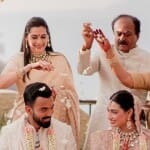 सुनील शेट्टी बेटी अथिया की शादी के दौरान