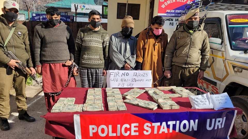 Jammu Kashmir: Baramulla police seized drugs worth three crores in 59 days