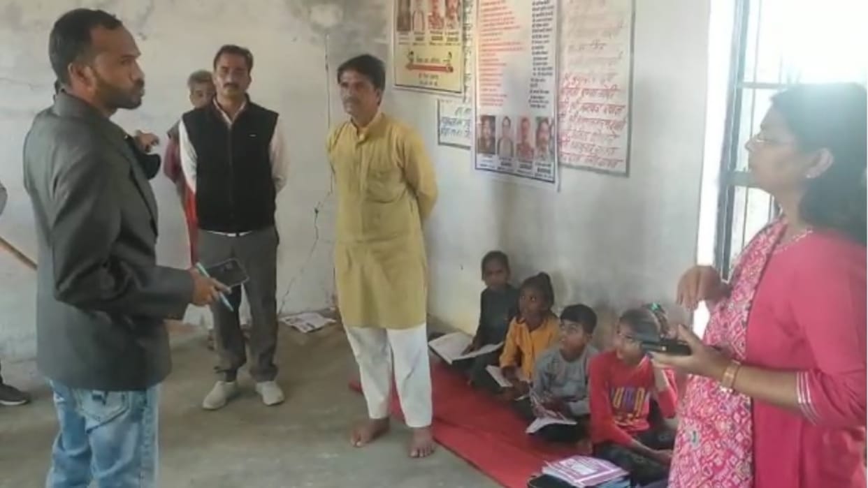 Students told officers in Gwalior that teachers bring liquor to school