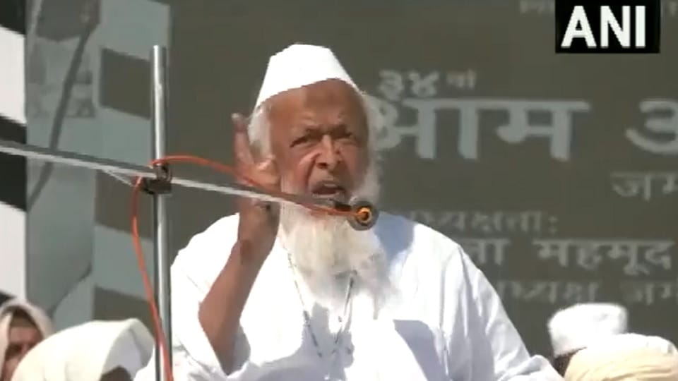Religious leaders got angry on the statement of Maulana Arshad Madni