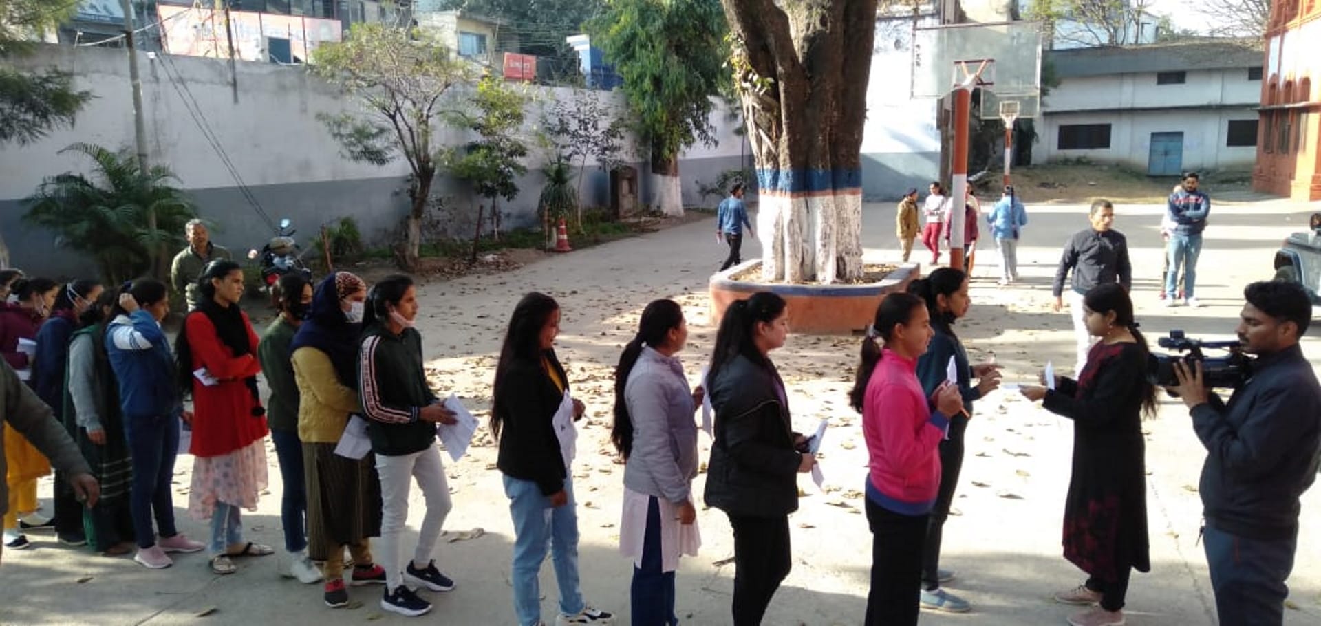Patwari recruitment exam today police deployed at exam centers Uttarakhand News in Hindi