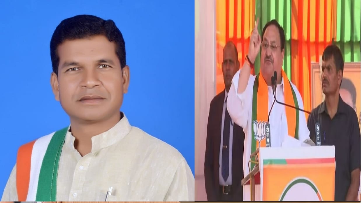 mohan markam reaction on jp nadda chhattisgarh visit