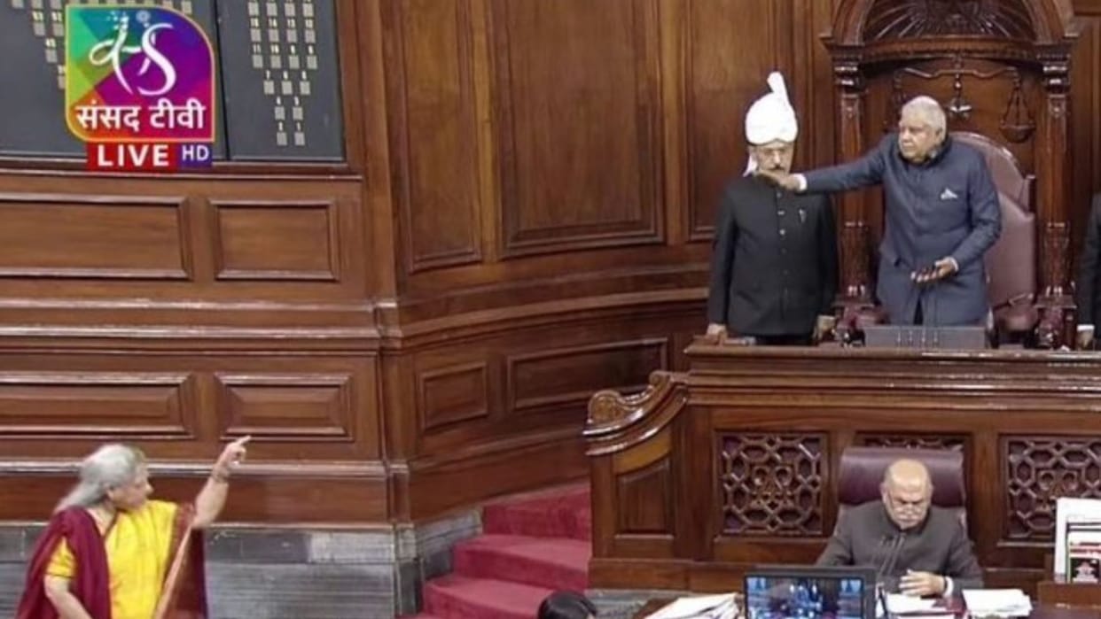 Controversy in Rajya Sabha over SP MP Jaya Bachchan showing finger to Chairman Jagdeep Dhankhar