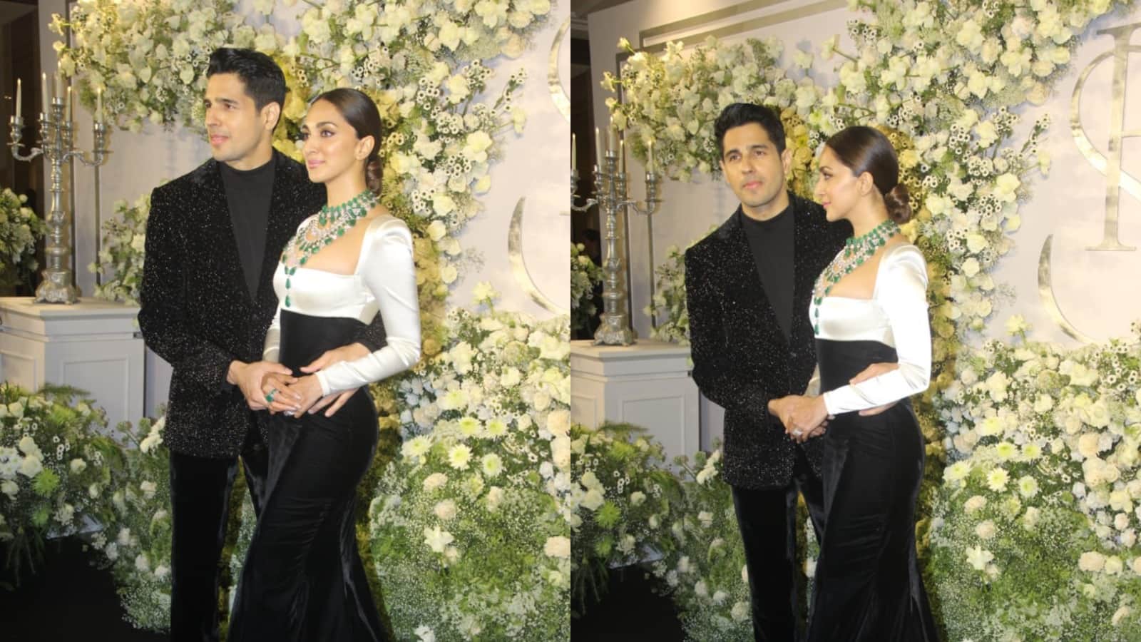 Sidharth malhotra kiara advani wedding reception party in Mumbai updates see couple glamorous pic goes viral