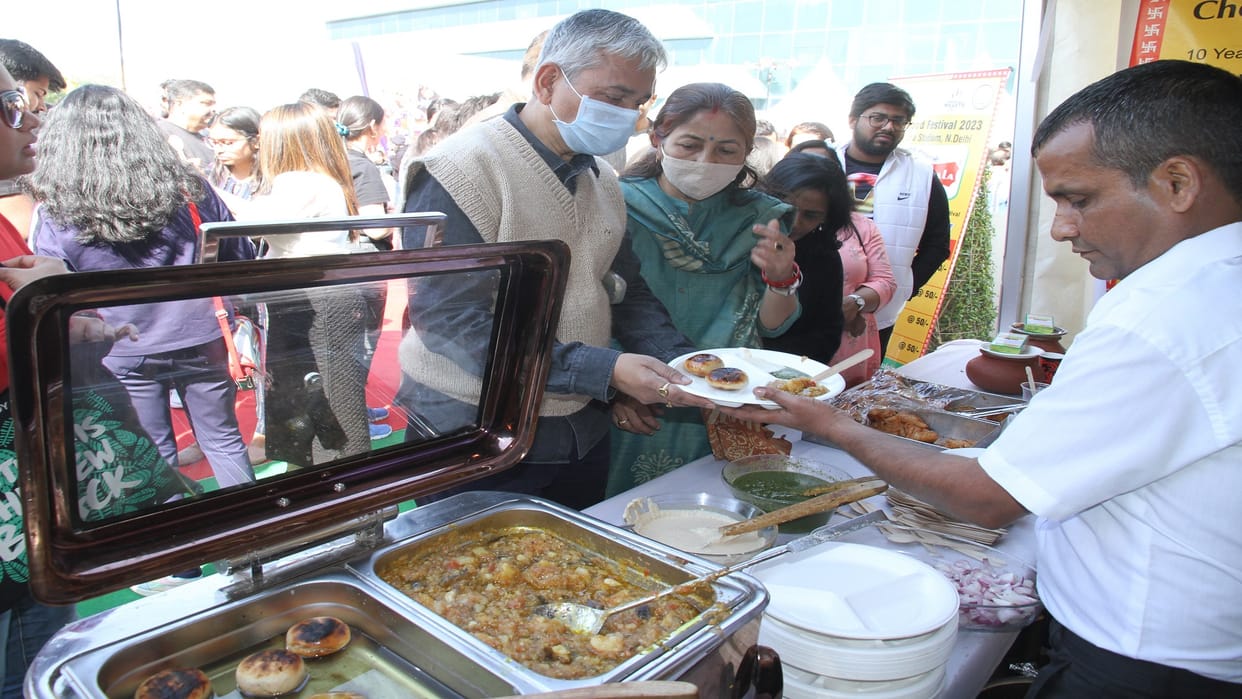 G-20 Food Festival Stalls were crowded even on last day of program